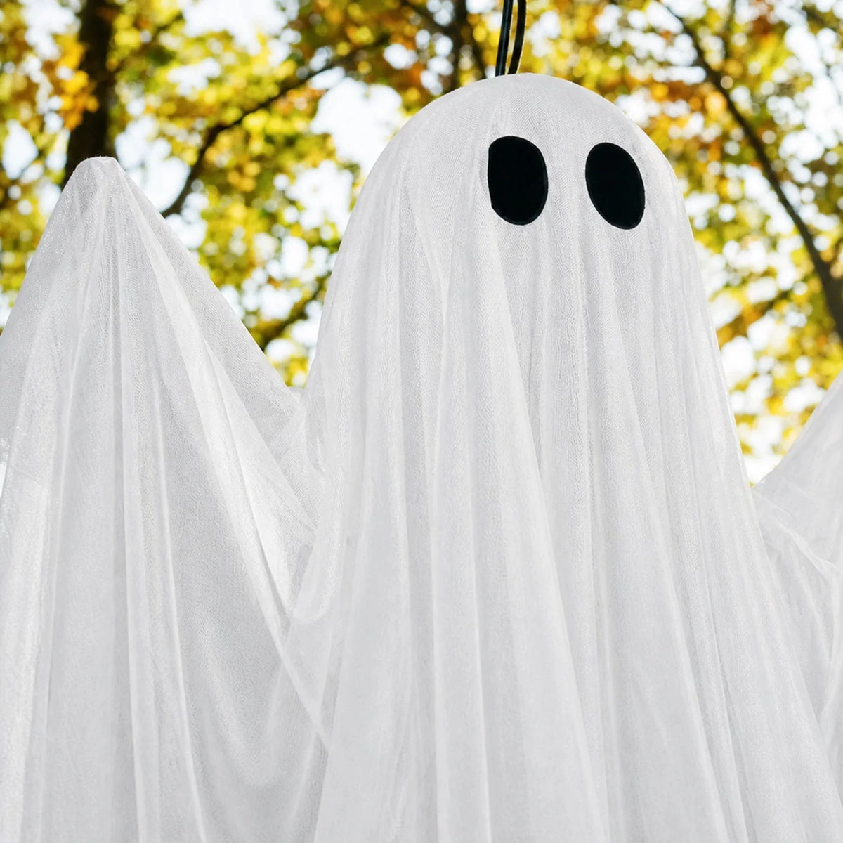 Hanging Ghost Decoration LED Light Options 46.9-Inch Drape