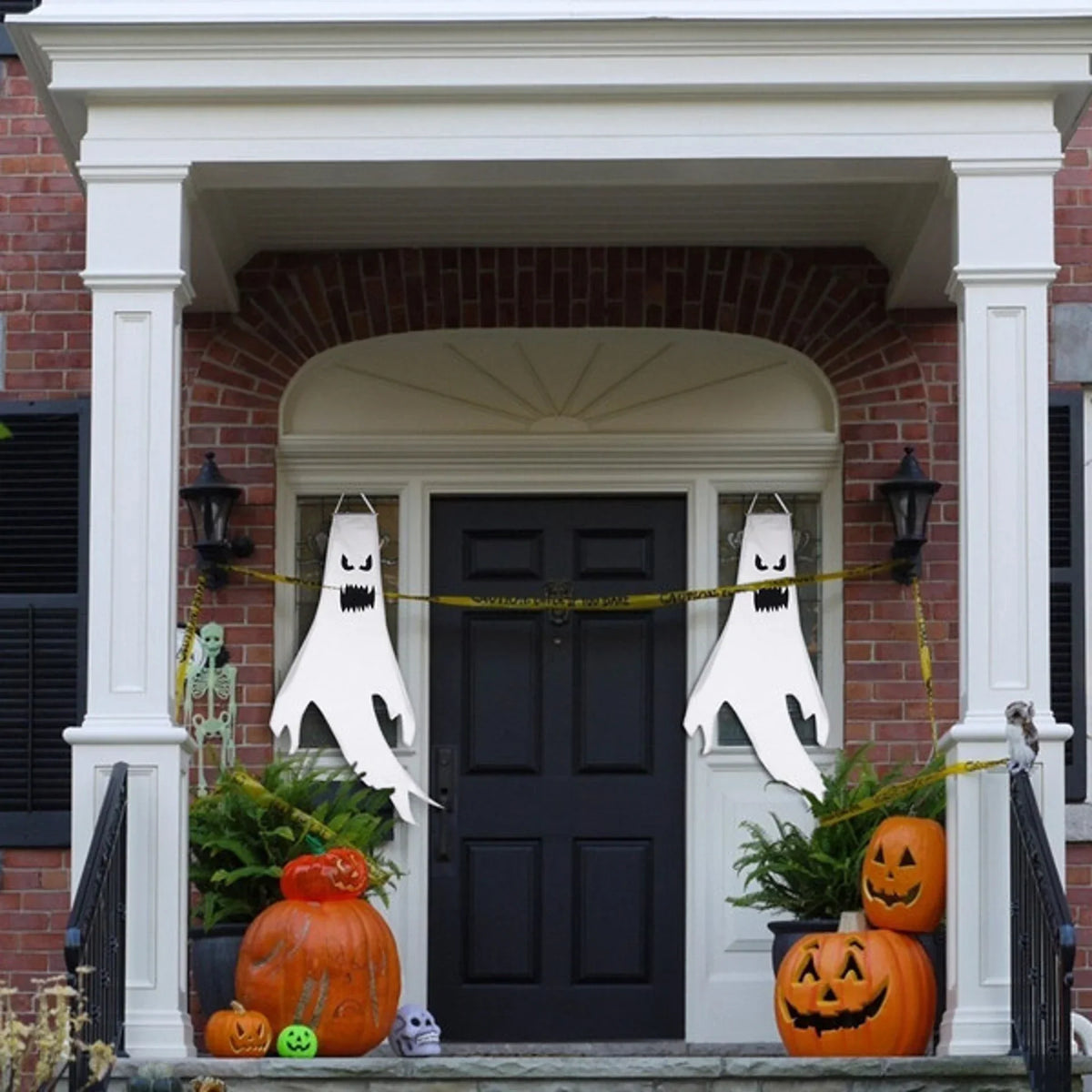 Hanging Ghost Decoration Optional LED 47-Inch Tall
