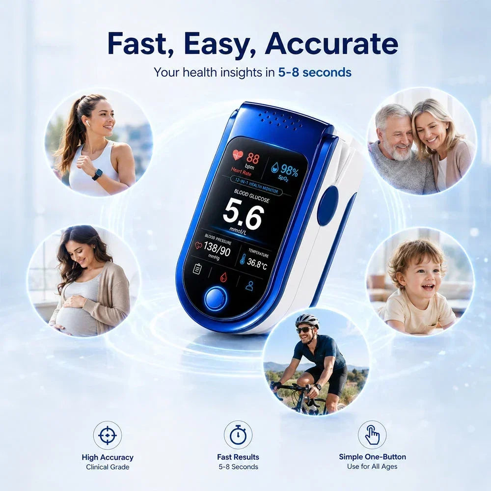 Health Monitor Non-Invasive Laser Scan Compact Design
