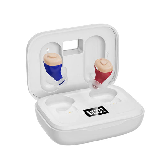 Hearing Aid Invisible 16-Hour Rechargeable Noise Reduction
