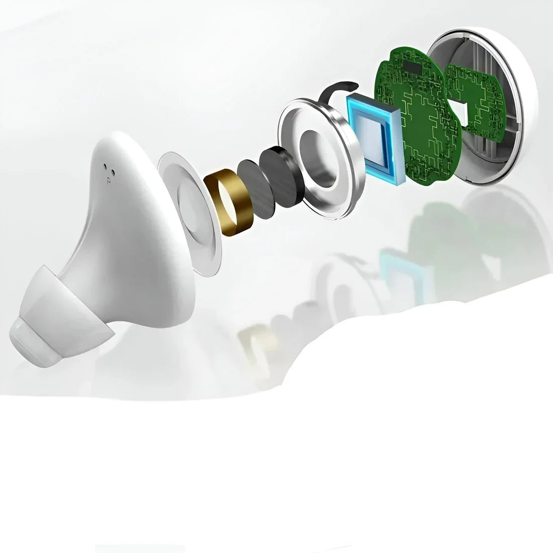 Hearing Aids Bluetooth Streaming App-Controlled Noise Reduction