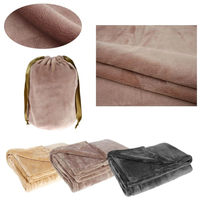 Heated Blanket Soft Flannel Even Heat Distribution