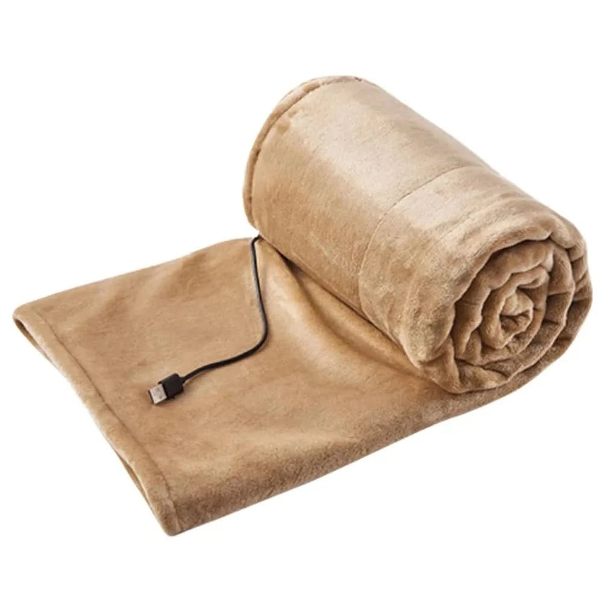 Heated Blanket USB-Powered Plush Three Heat Settings