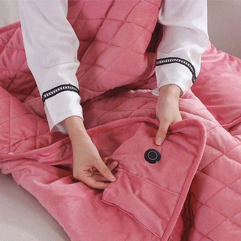 Heated Blanket USB-Powered Soft Lightweight Comfort