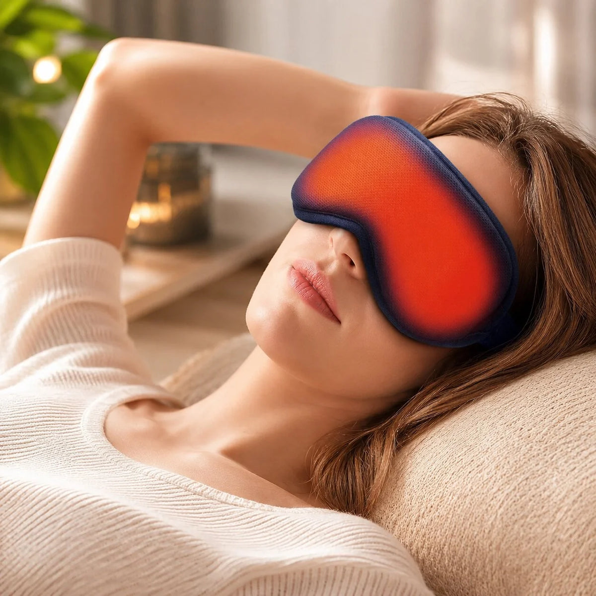 Heated Eye Mask Graphene Heat Vibration Massage