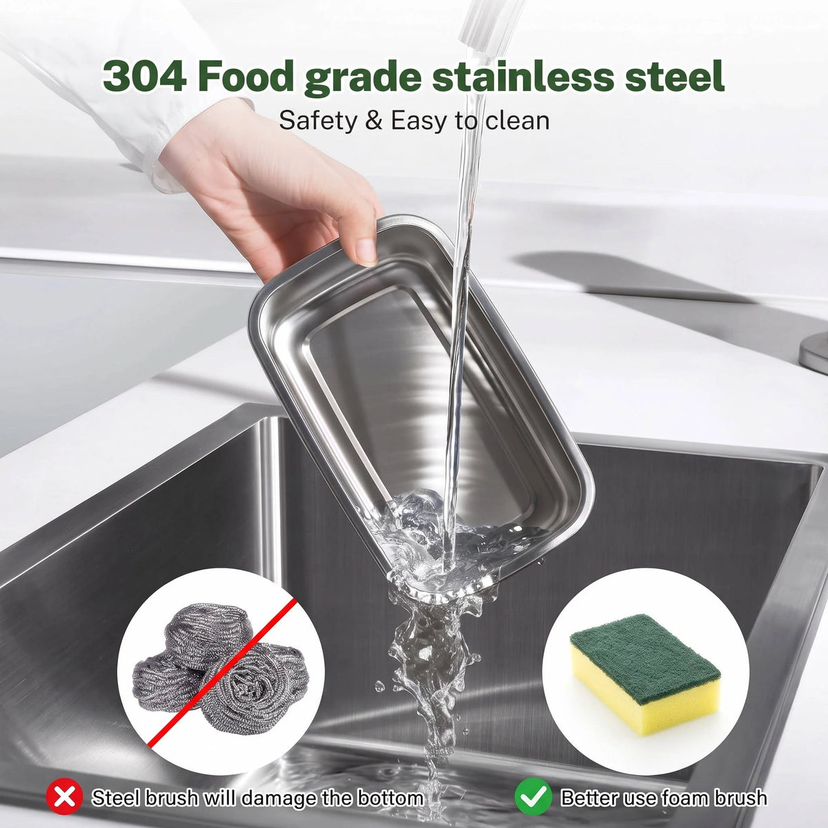Heated Lunch Box Cordless Stainless Steel Leakproof
