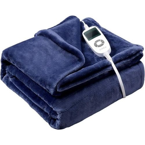 Heated Throw Blanket Six Heat Settings Auto-Off Timer