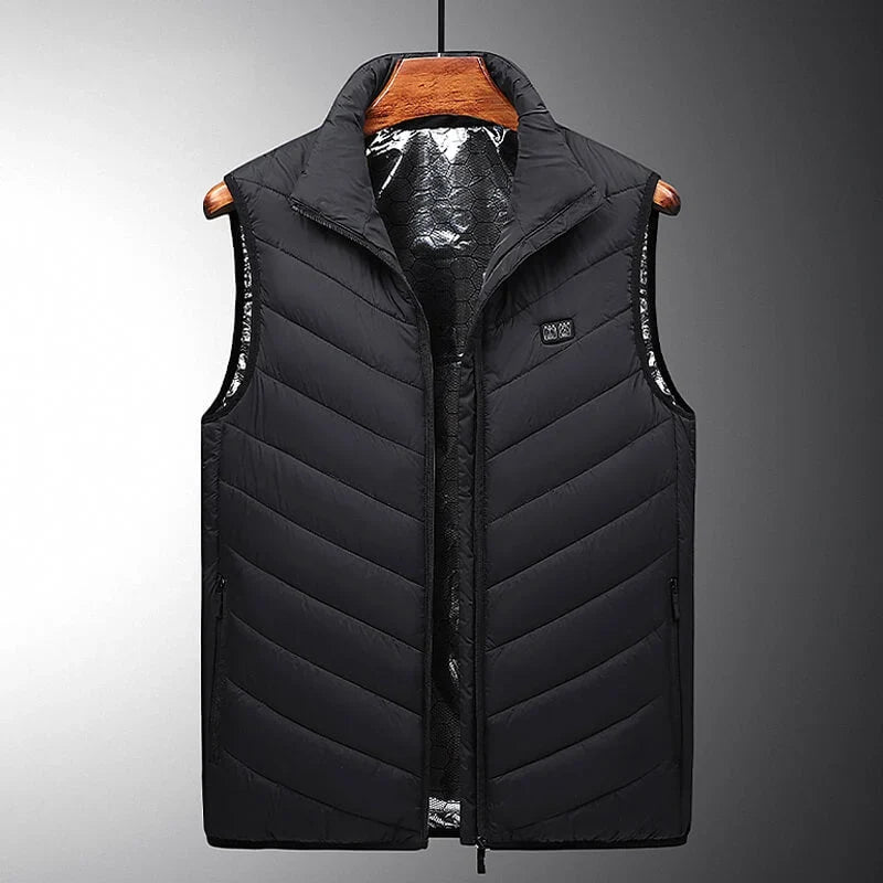 Heated Vest Graphene Heating Zones USB Powered Adjustable Heat