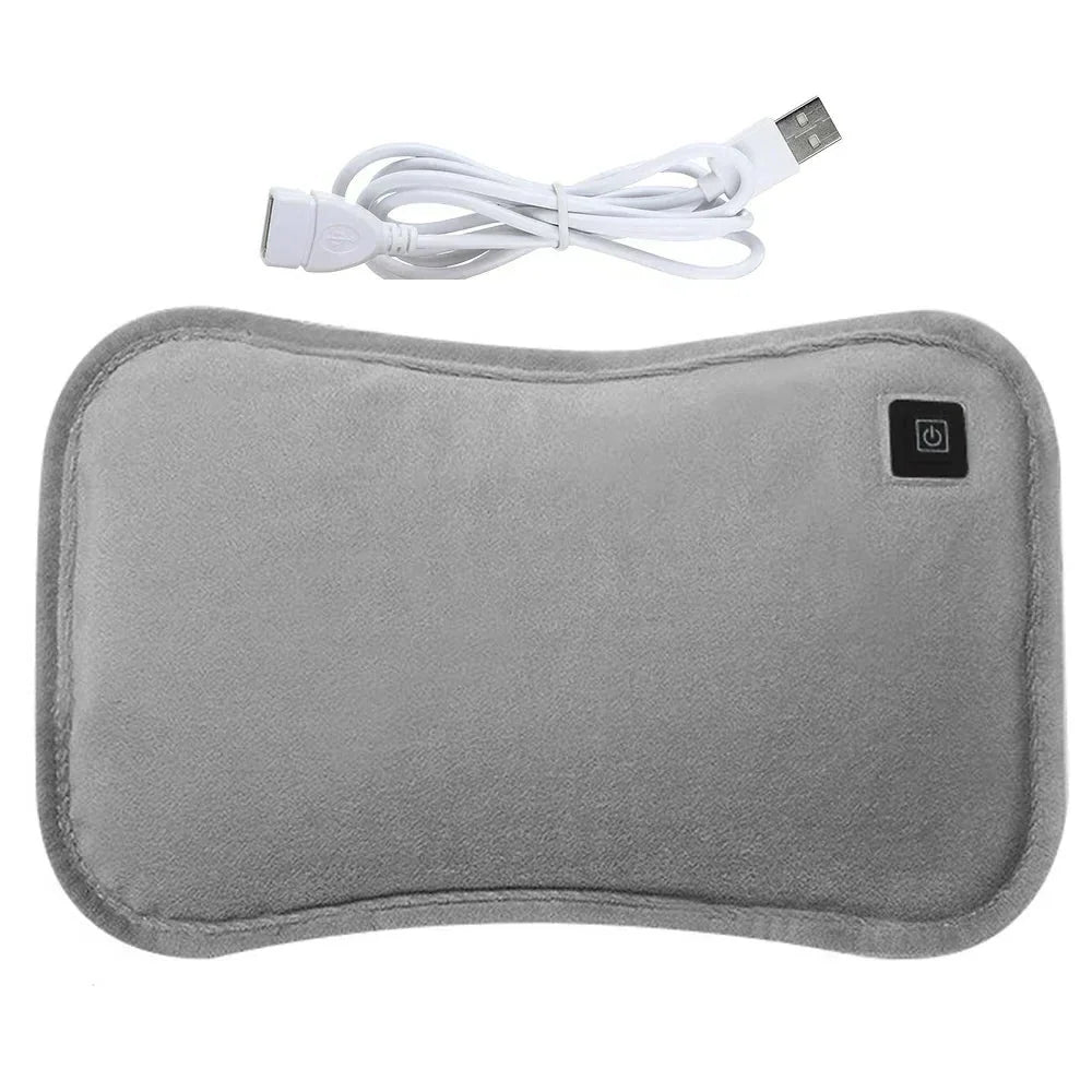 Heating Pad Plush Cordless USB-Rechargeable Rapid Heating