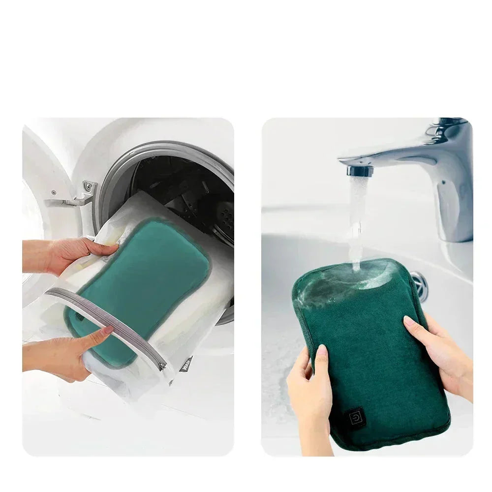Heating Pad Plush Cordless USB-Rechargeable Rapid Heating