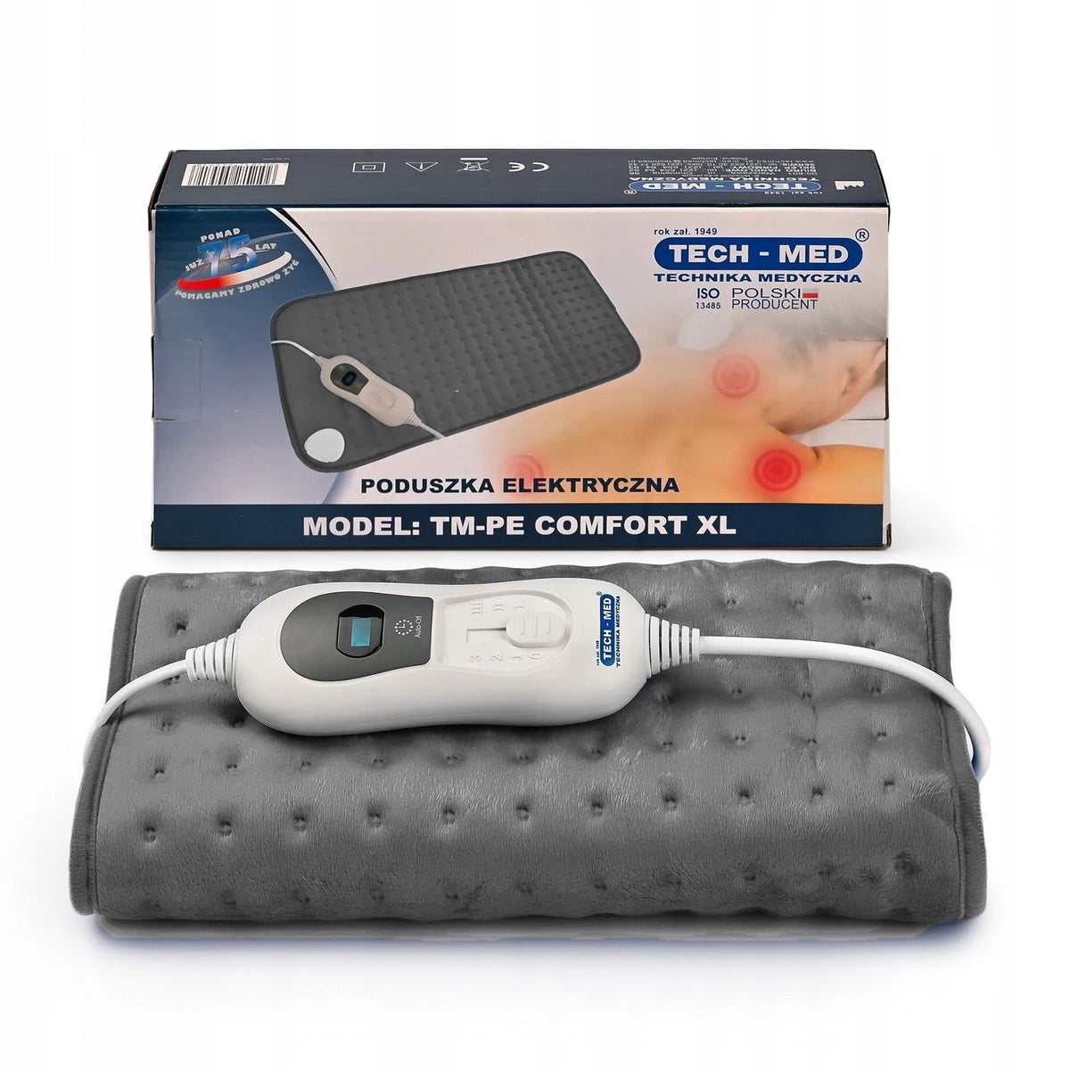 Heating Pad Soft Fleece 3 Heat Settings Automatic Shut-Off