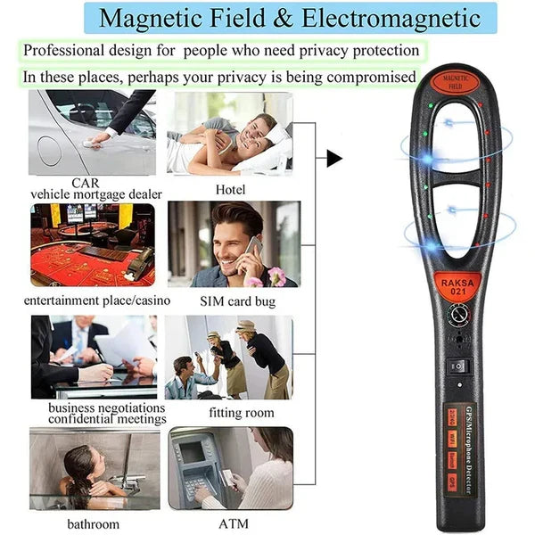 Hidden Device Detector GPS Camera RF Detection