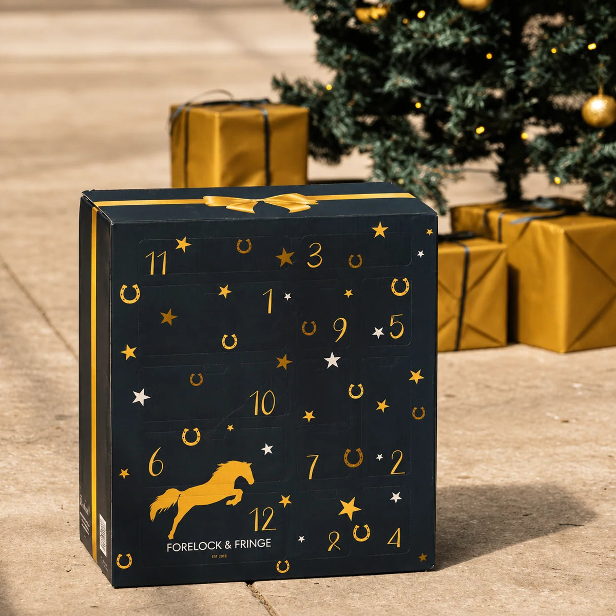 Horse Advent Calendar 24-Day Grooming & Keepsake Set