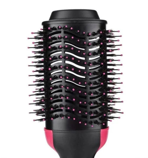 Hot Air Brush Ceramic Oval Barrel 4 Heat Settings