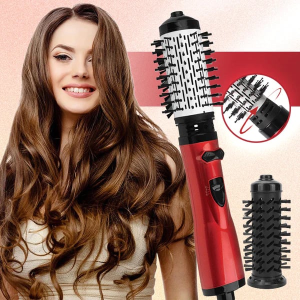 Hot Air Brush Dual Rotating Heads Ionic Technology