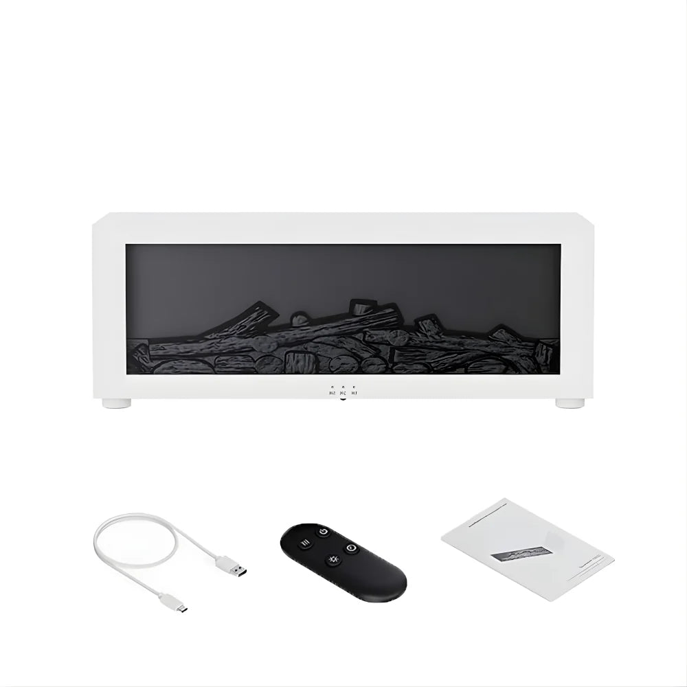 Humidifier & Air Purifier Flame-Effect RGB Lighting Aromatherapy Pad