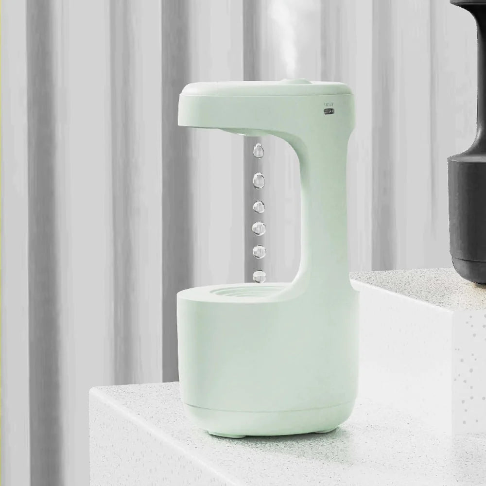 Humidifier Ultrasonic Cool Mist LED Clock Large Capacity