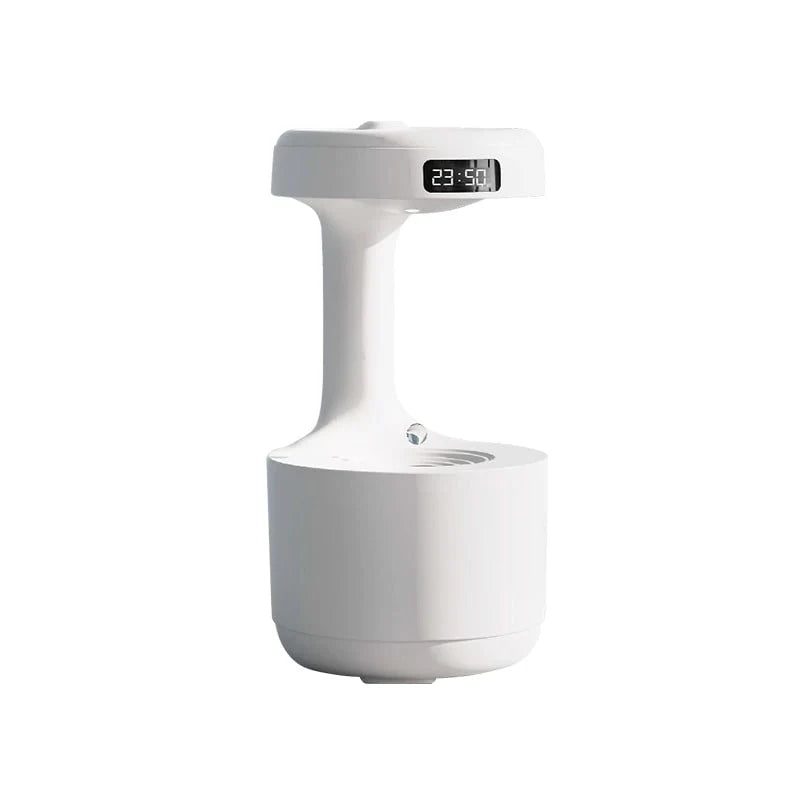 Humidifier Ultrasonic Cool Mist LED Clock Large Capacity