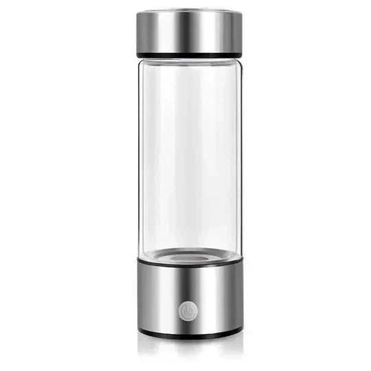 Hydrogen Water Bottle Built In Electrolysis USB Rechargeable 10.1 Oz