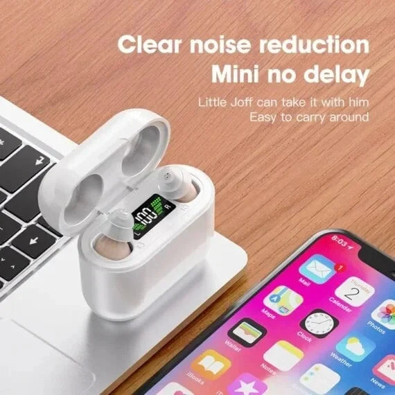 In-Ear Hearing Amplifiers Rechargeable Adjustable Sound Settings
