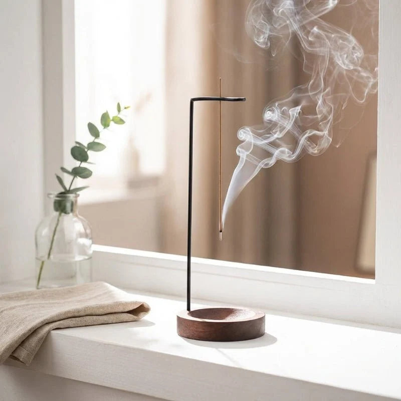 Incense Stick Holder Wooden Hanging Space-Saving Design