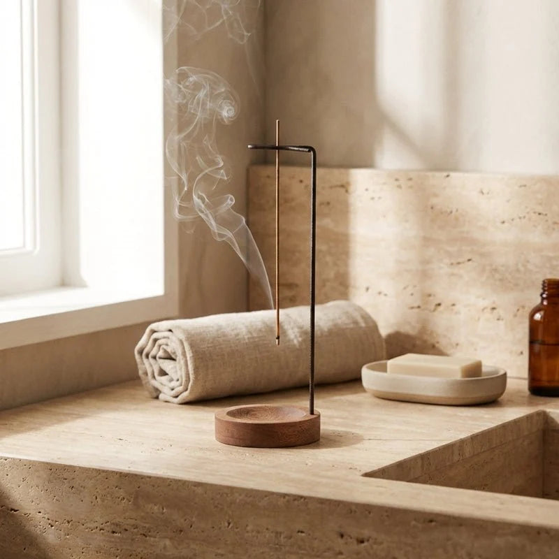 Incense Stick Holder Wooden Hanging Space-Saving Design
