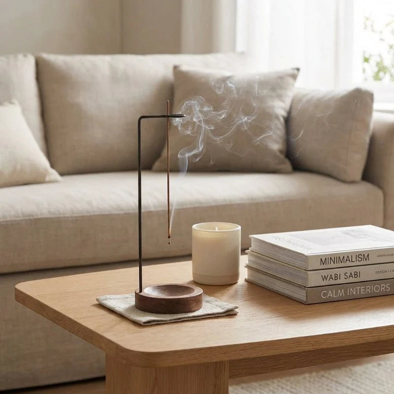 Incense Stick Holder Wooden Hanging Space-Saving Design