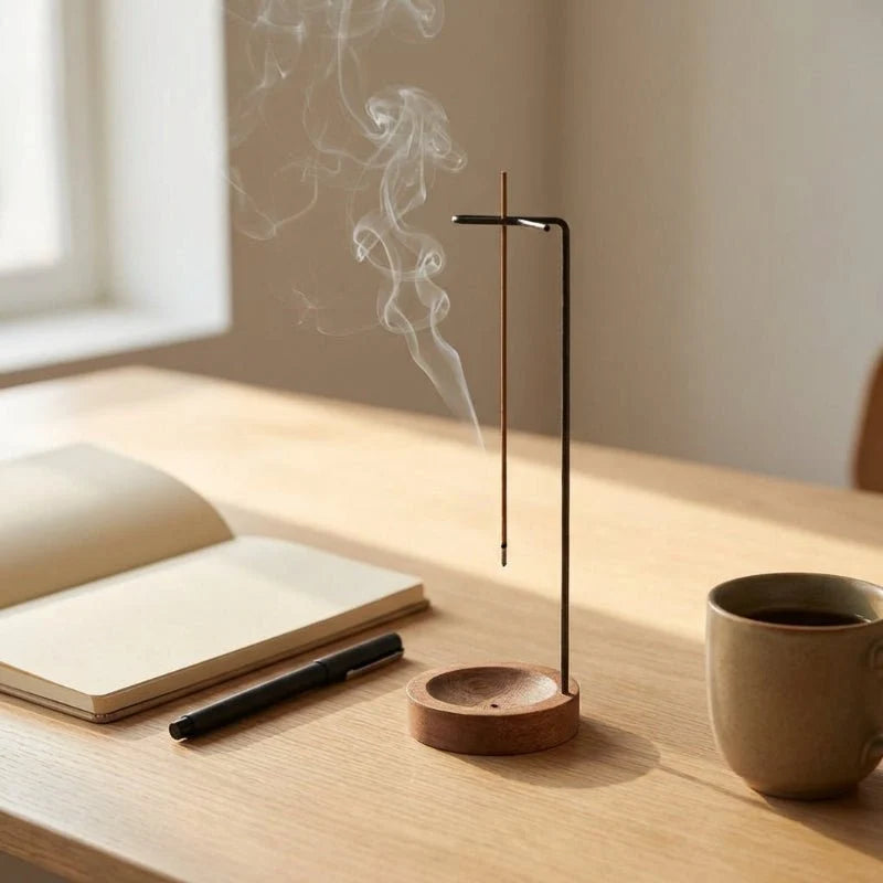 Incense Stick Holder Wooden Hanging Space-Saving Design