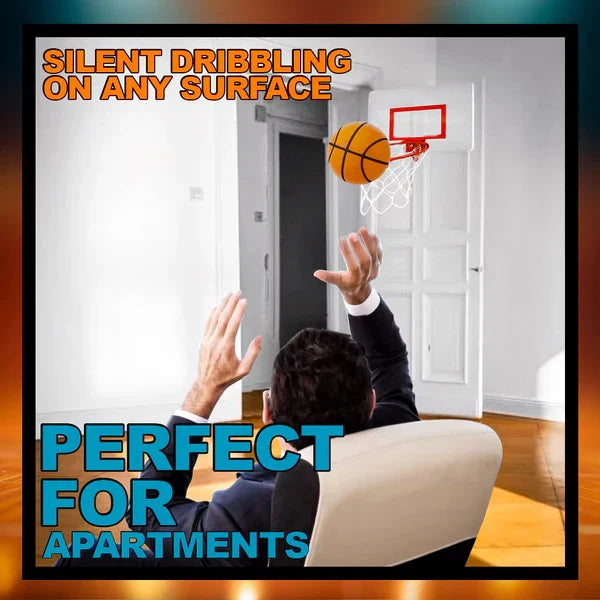 Indoor Basketball Sound-Absorbing Textured Grip