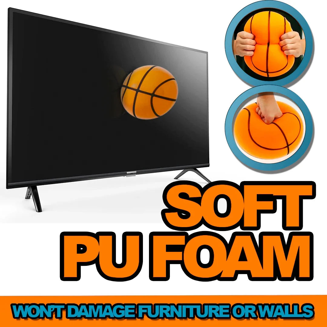 Indoor Basketball Sound-Absorbing Textured Grip