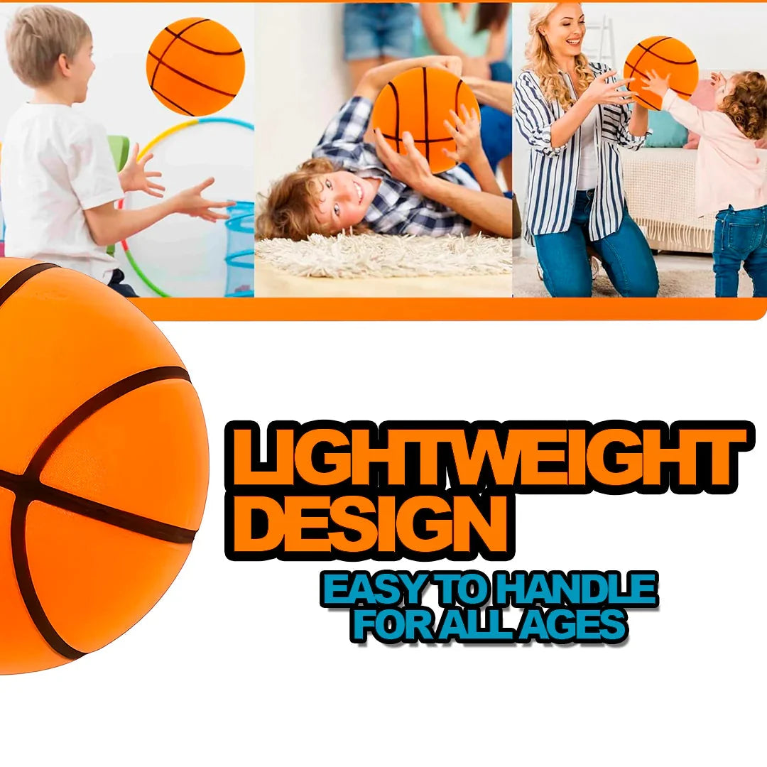 Indoor Basketball Sound-Absorbing Textured Grip