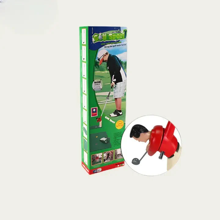 Indoor Mini Golf Set Adjustable Course Layout 6 Clubs