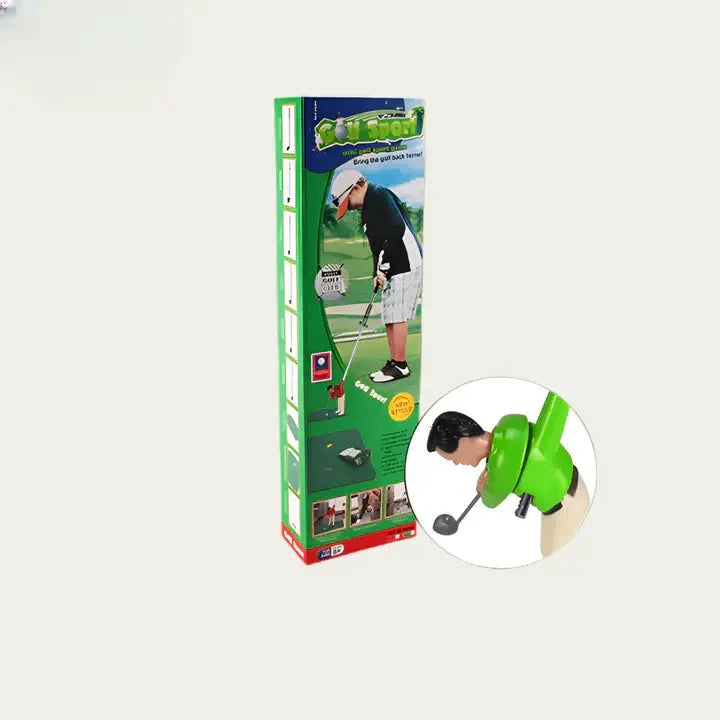 Indoor Mini Golf Set Adjustable Course Layout 6 Clubs