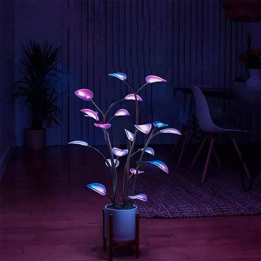 Indoor Plant Lamp Programmable LEDs & App Control Collapsible Portable