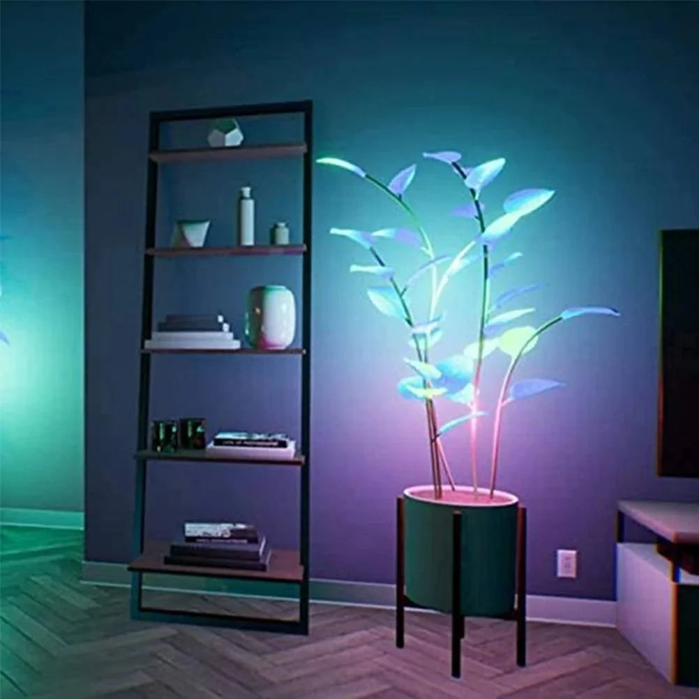 Indoor Plant Lamp Programmable LEDs & App Control Collapsible Portable