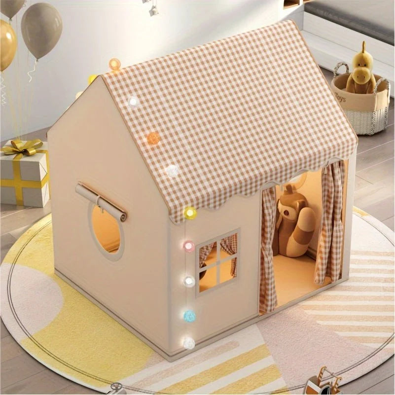 Indoor Play Tent Cotton Blend Foldable Compact Storage