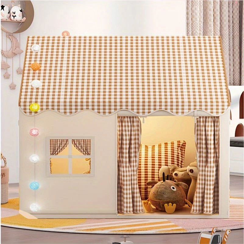 Indoor Play Tent Cotton Blend Foldable Compact Storage
