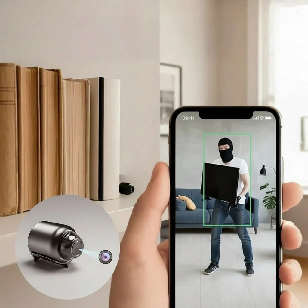 Indoor Security Camera 1080P WiFi Night Vision Motion Tracking