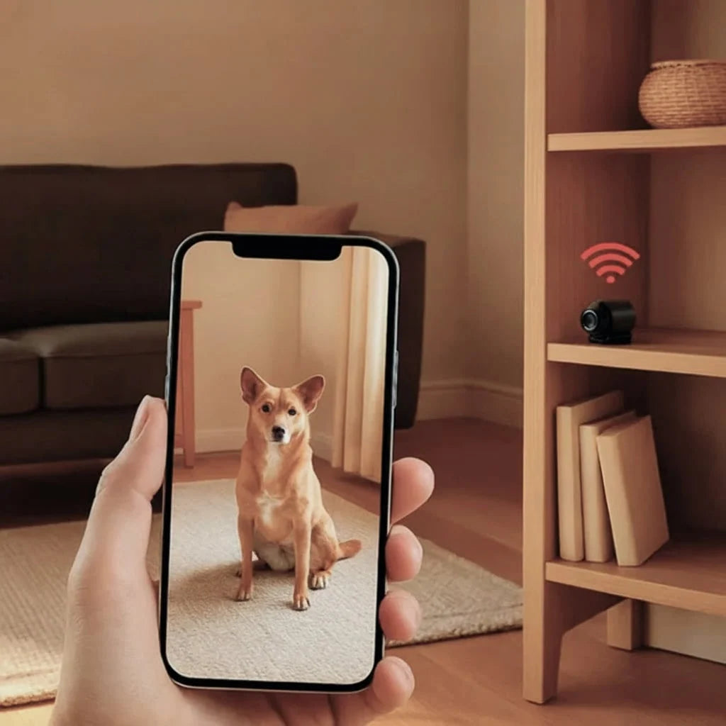 Indoor Security Camera 1080P WiFi Night Vision Motion Tracking