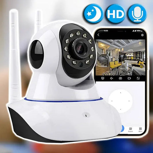 Indoor Surveillance Camera 1080p Night Vision Wi‑Fi