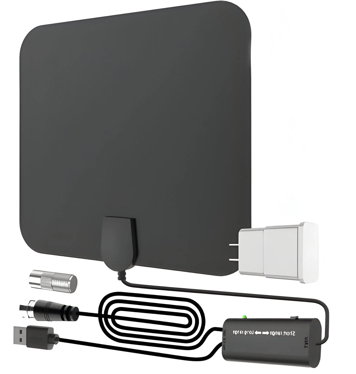 Indoor TV Antenna 37dB Amplified 4K Compatible