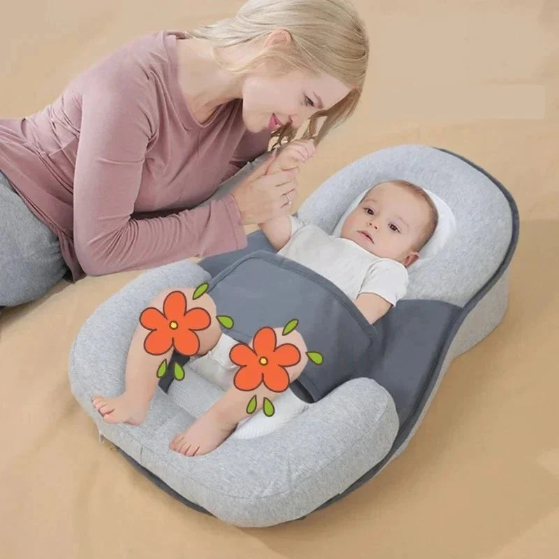Infant Support Pillow 15° Incline Breathable Contoured Design