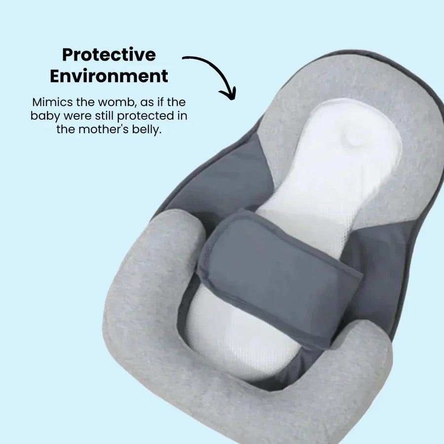 Infant Support Pillow 15° Incline Breathable Contoured Design