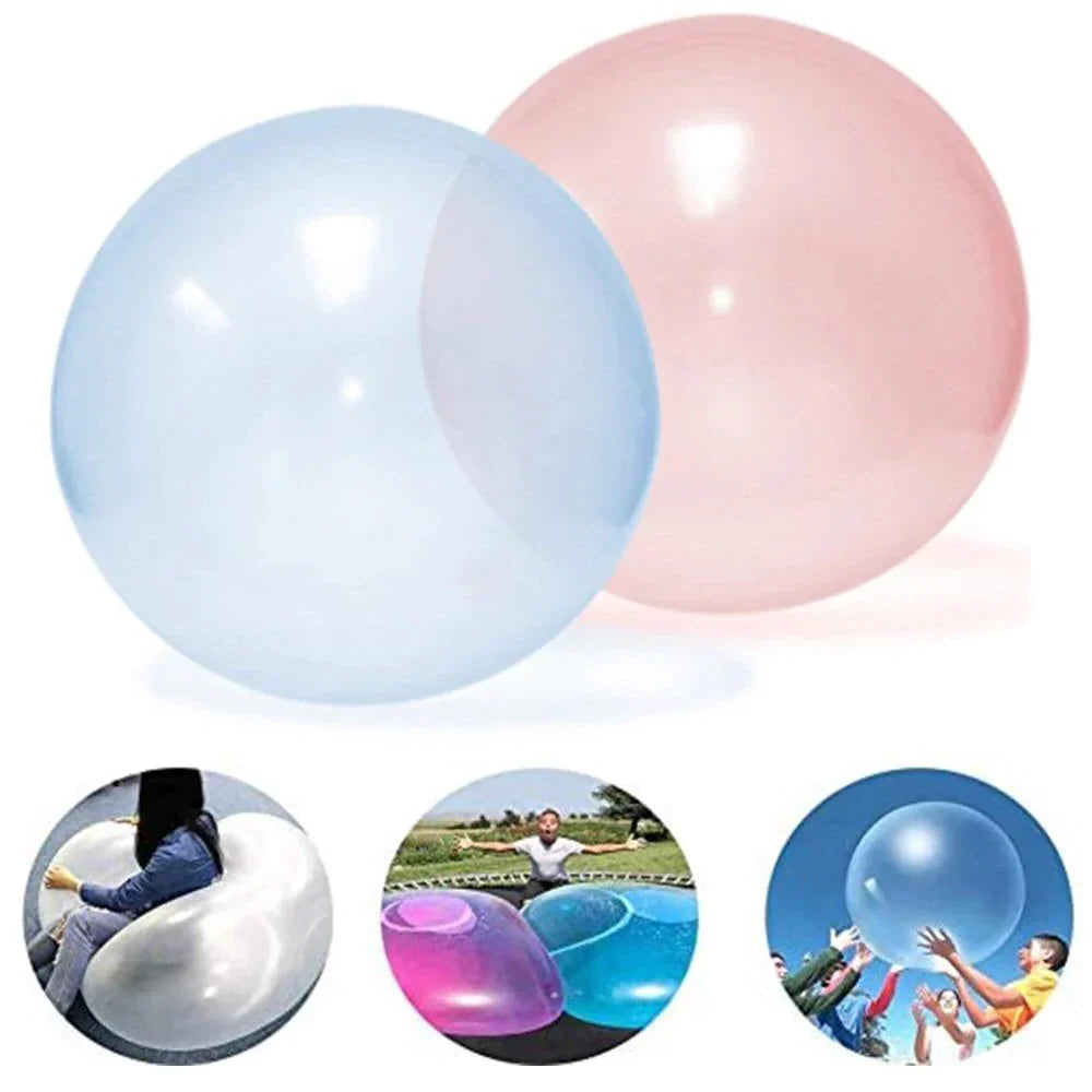 Inflatable Bubble Ball Air or Water Fill Floating
