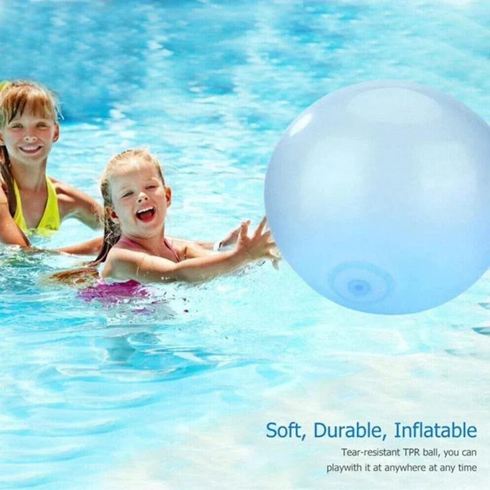 Inflatable Bubble Ball Air or Water Fill Floating