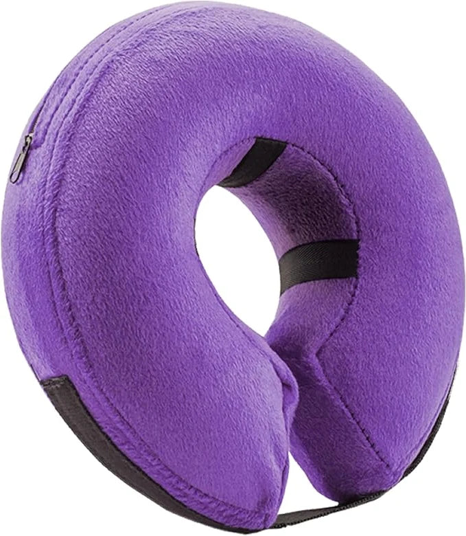 Inflatable Pet Recovery Collar Adjustable Air Valve