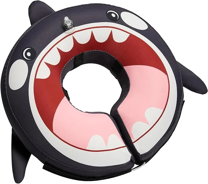 Inflatable Pet Recovery Collar Adjustable Air Valve