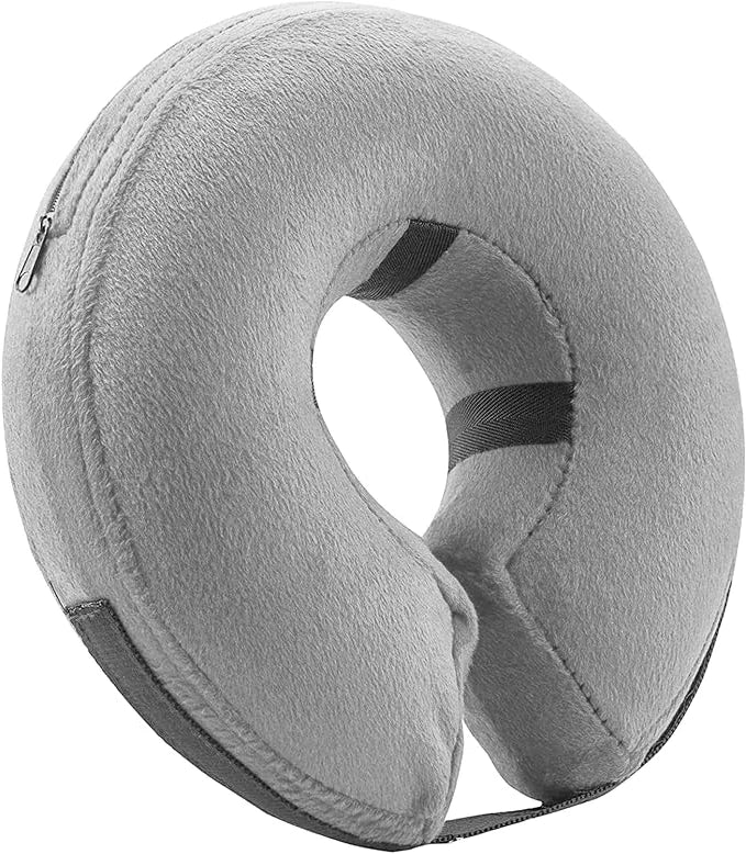 Inflatable Pet Recovery Collar Adjustable Air Valve
