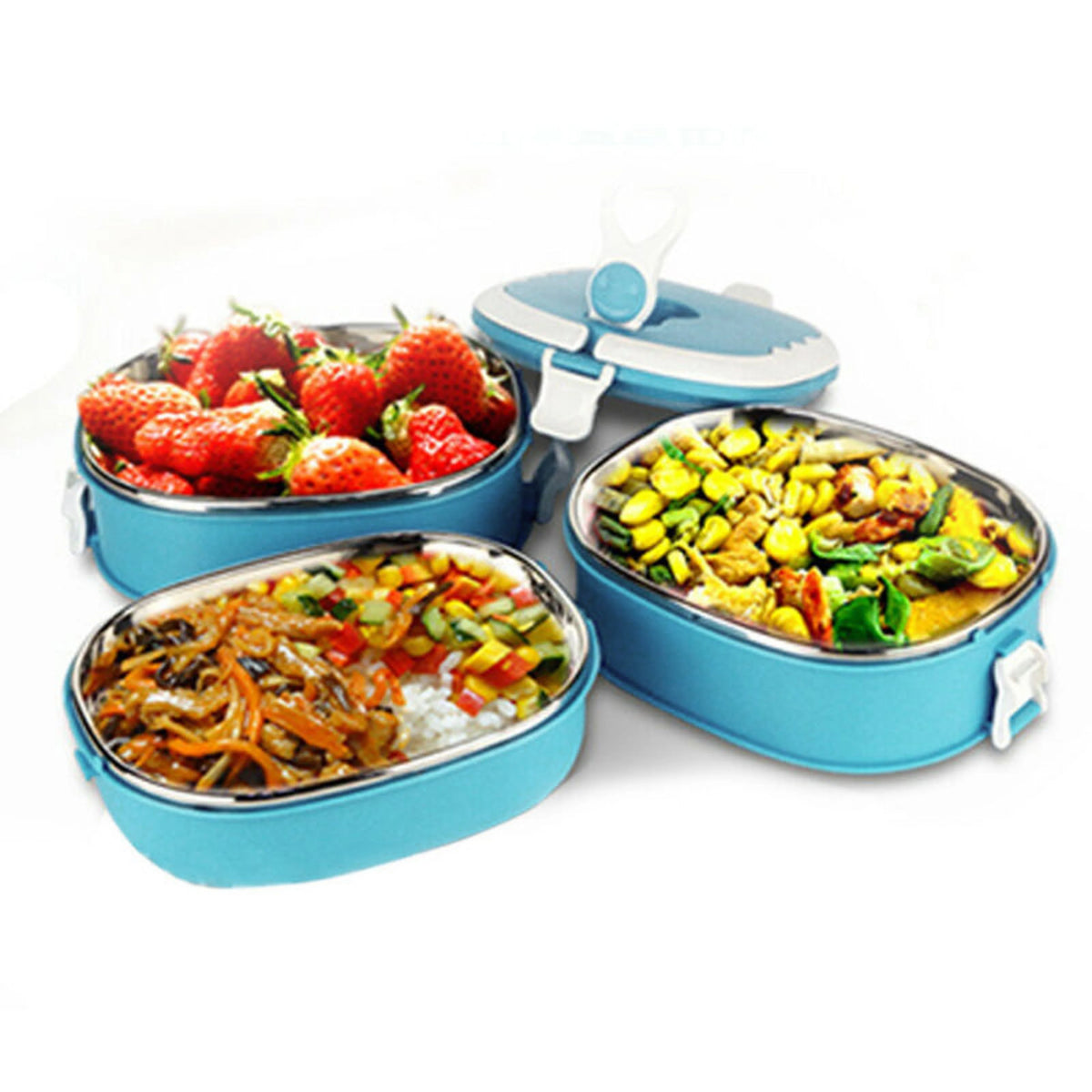 Insulated Food Container Vacuum-Insulated Leak-Proof Stainless Steel Interior