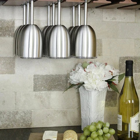 Insulated Wine Cup Double-Wall Stainless Steel & Leak-Resistant Lid